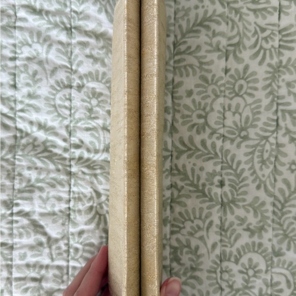 Vintage 1950sโ60s Gold Shimmer Clutch โ Retro Evening Purse - Picture 4 of 9